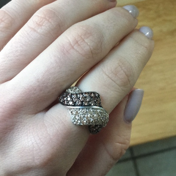 Jewled sterling ring - Picture 7 of 9